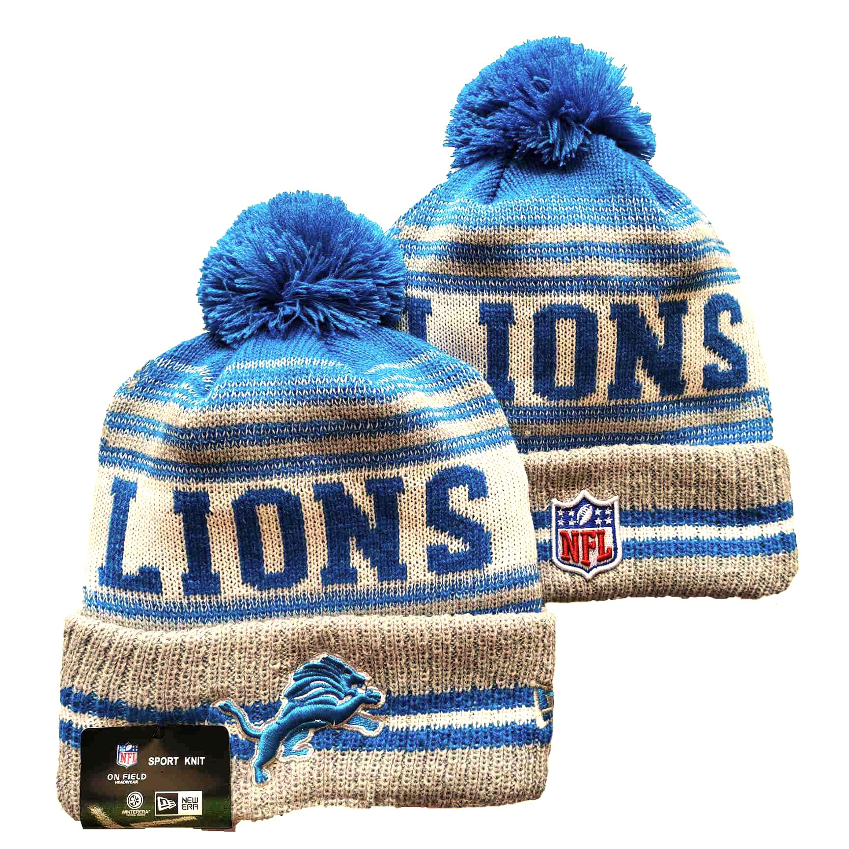 Detroit Lions 2025 Knit Hats 006